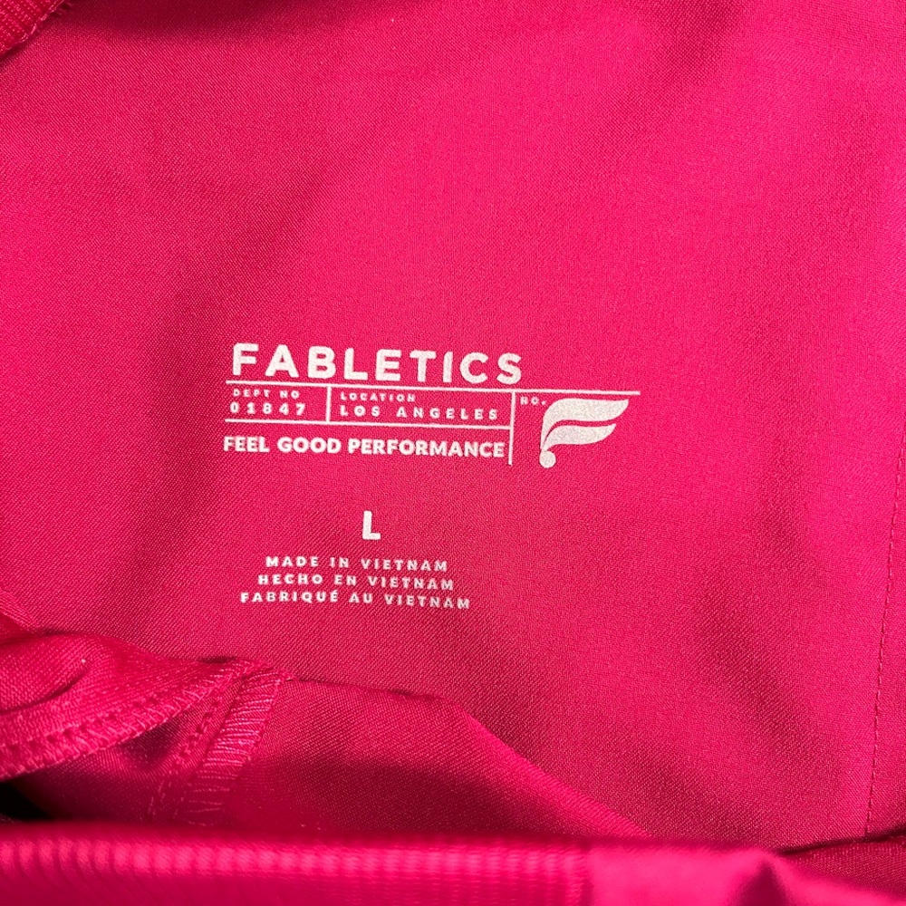 Fabletics Fuscia Scrub Jogger Set - image 8